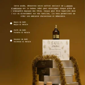 ISULA coffret 3 sprays de Noël