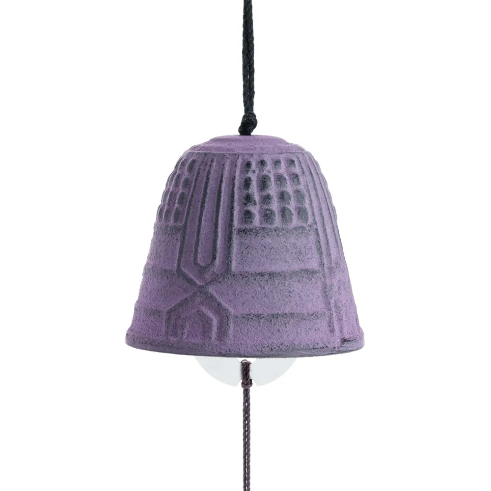 Cloche Feng Shui Furin Iwachu Lavande 4,5 cm