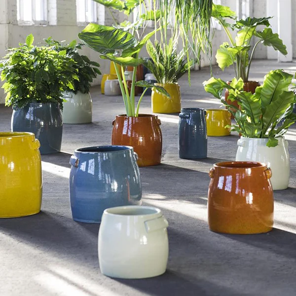 Jardinière Tabor M D25 x H24 Jaune