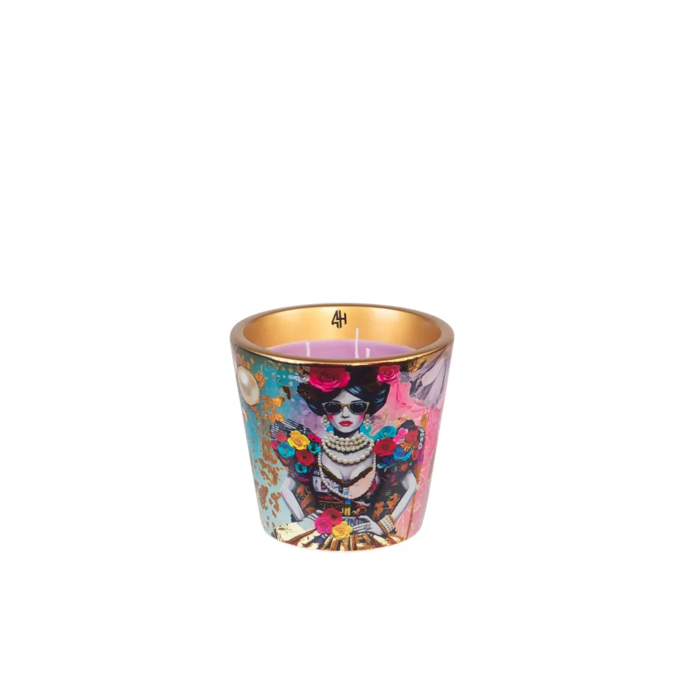 Bougie parfumée en verre Mal De Ojo 7,5 cm | 10 cm | 16 cm | 24 cm Jérôme Devisme