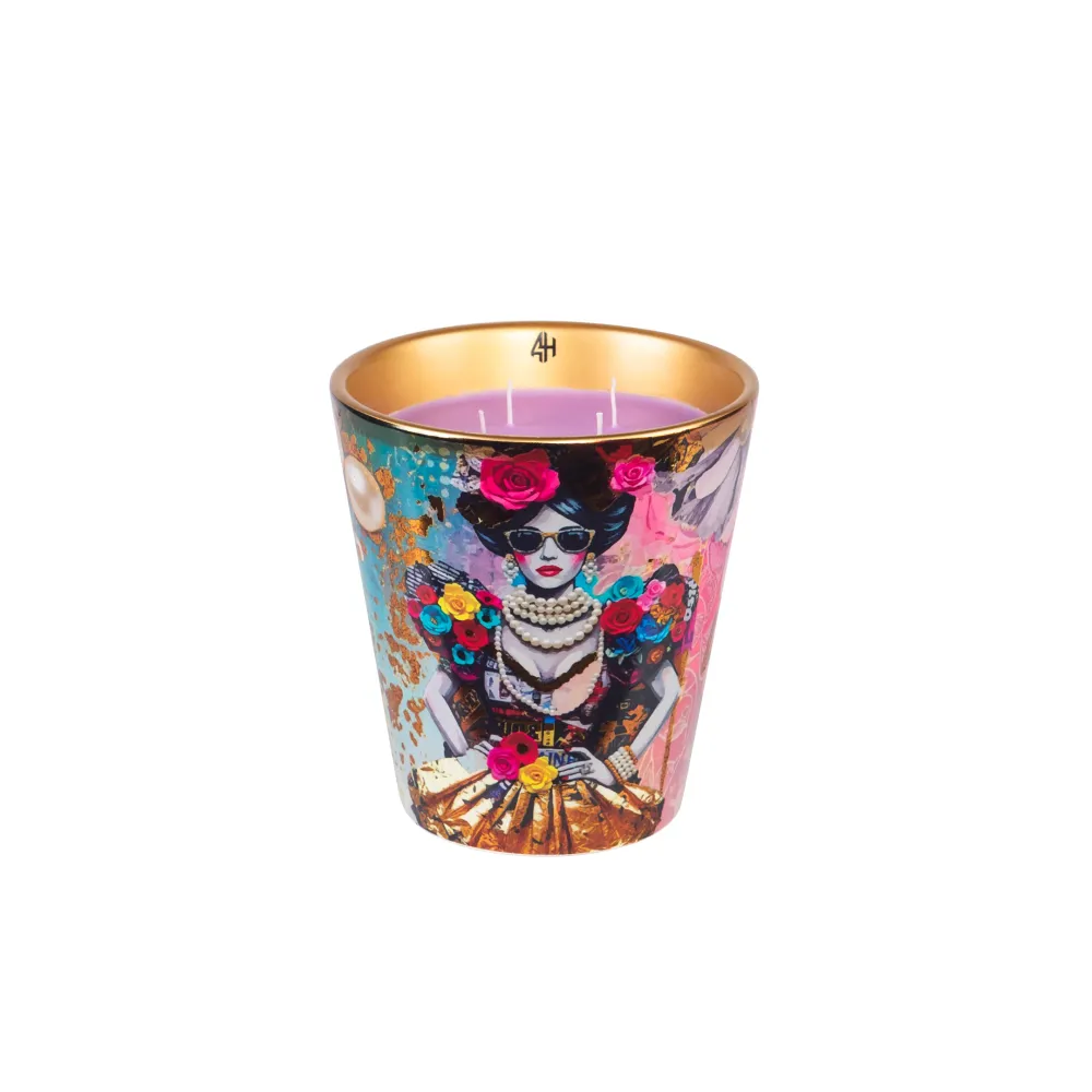 Bougie parfumée en verre Mal De Ojo 7,5 cm | 10 cm | 16 cm | 24 cm Jérôme Devisme