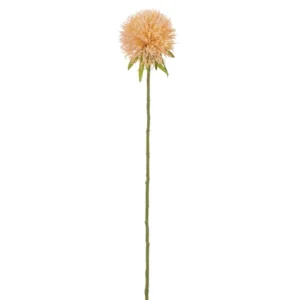 J-Line Bloem Allium Plastiek Roze Perzik S