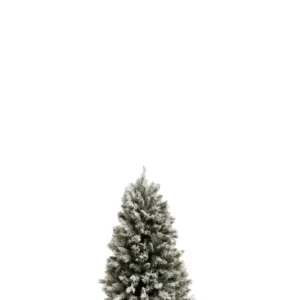 J-Line Christmas Tree Plastic Snowy Green Small