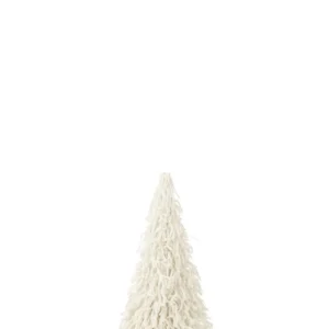 J-Line Christmas Tree Teatree Wood White Small