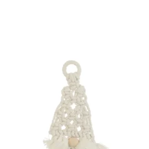 J-Line Hanger Kabouter Katoen Wit