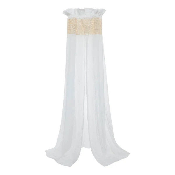 Jollein - Voile Vintage (155cm) Boho Dentelle Ivoire
