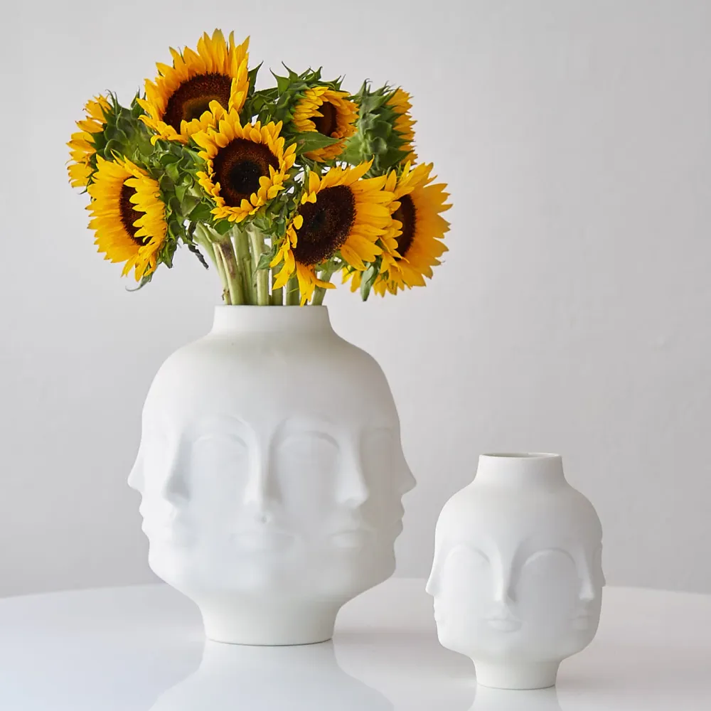 Jonathan Adler Grand Vase Dora Maar | Blanc Mat