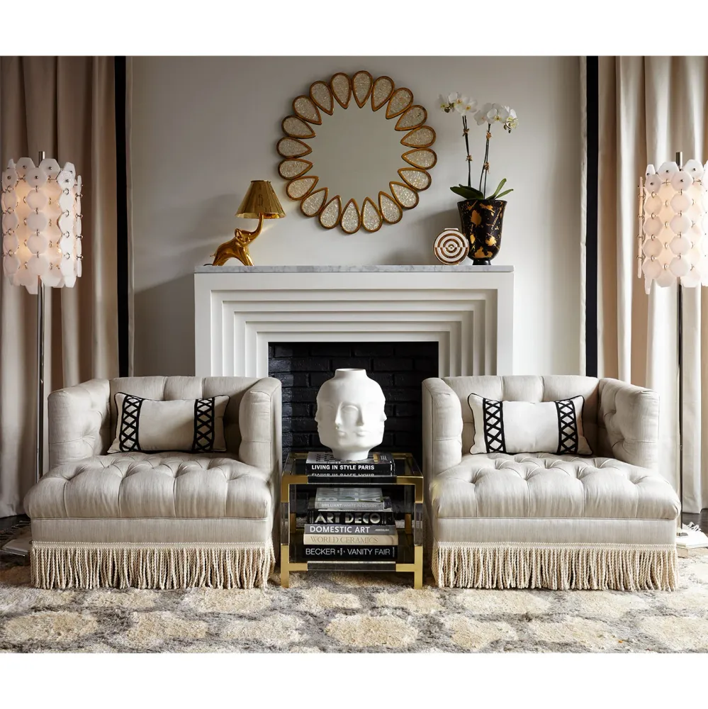 Jonathan Adler Grand Vase Dora Maar | Blanc Mat