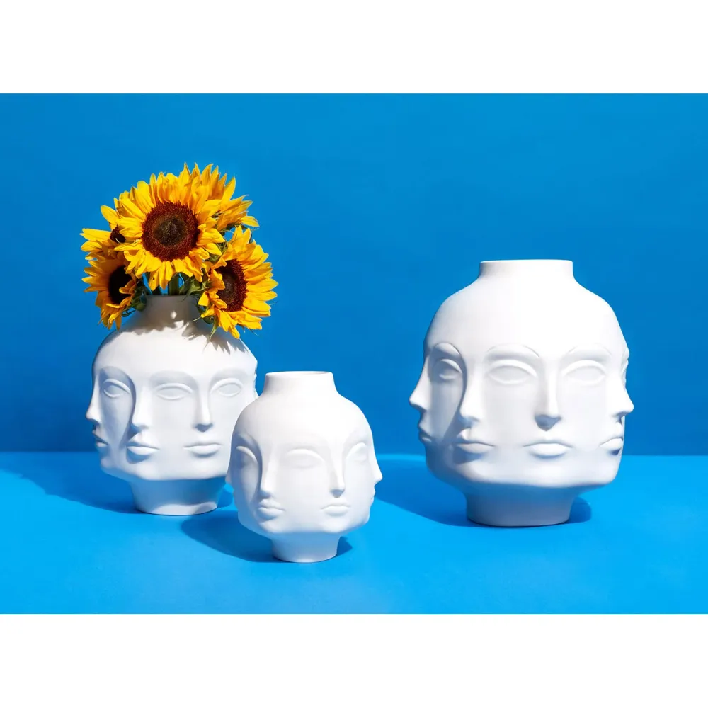 Jonathan Adler Grand Vase Dora Maar | Blanc Mat