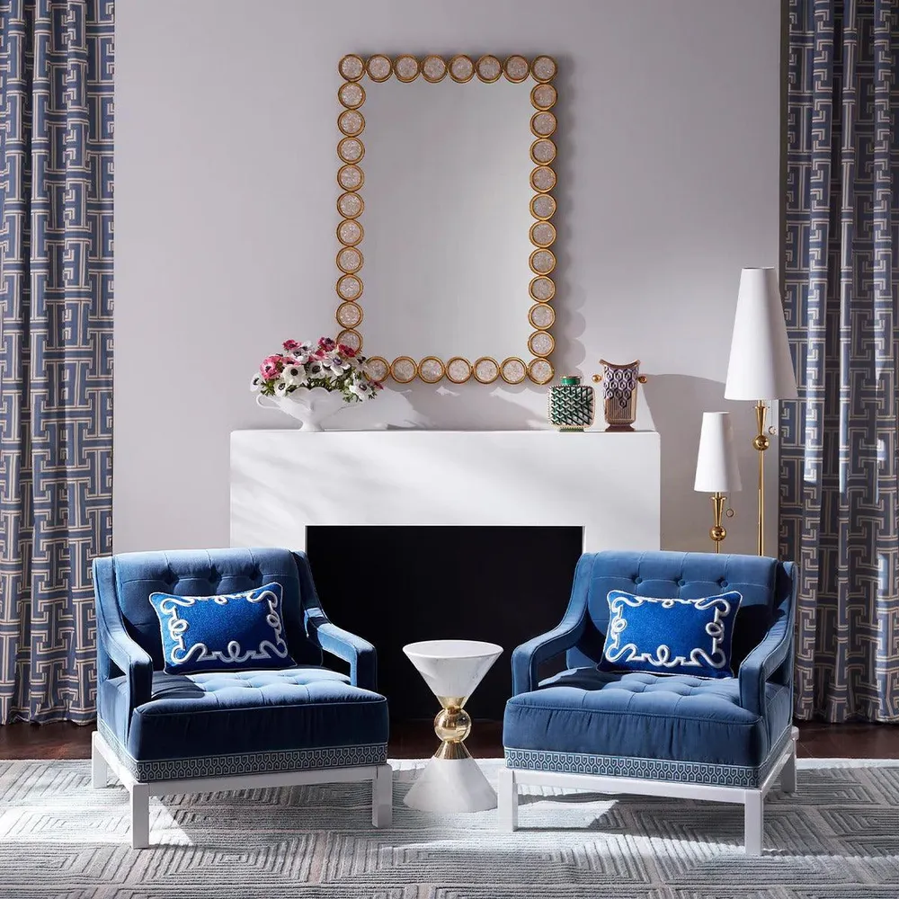 Jonathan Adler Miroir Anneaux
