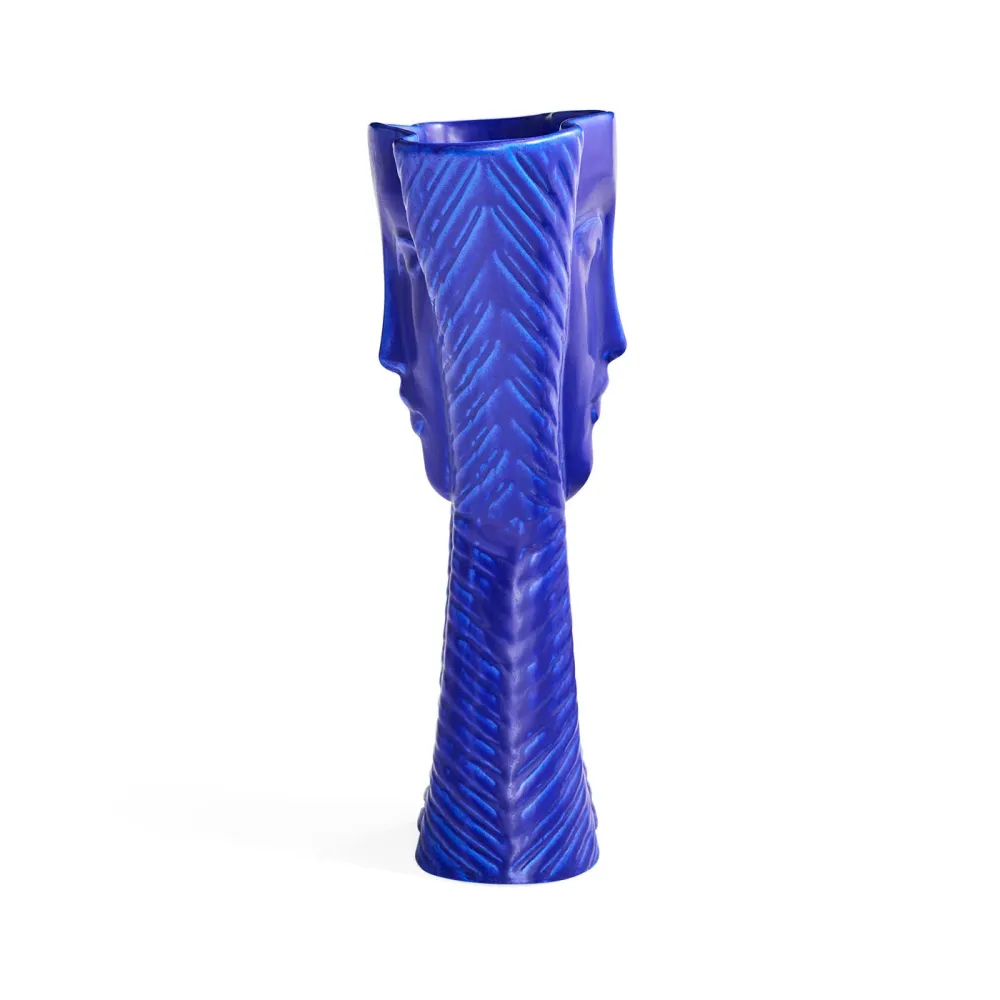 Jonathan Adler Vase Dame Cobalt