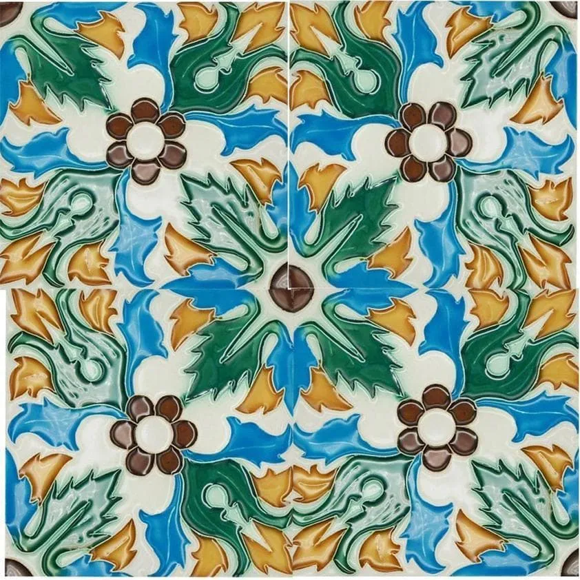 Azulejo hispano-maure 8.5x8.5cm JONO