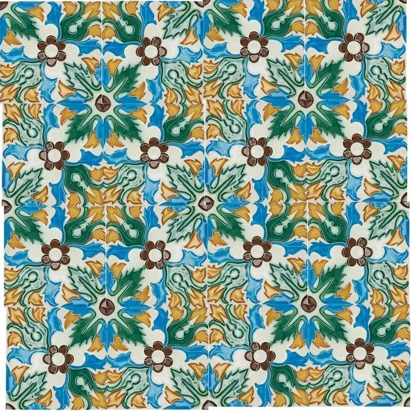 Azulejo hispano-maure 8.5x8.5cm JONO