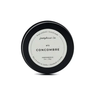 Mini Bougie 2 oz parfumée Concombre Joséphine Co