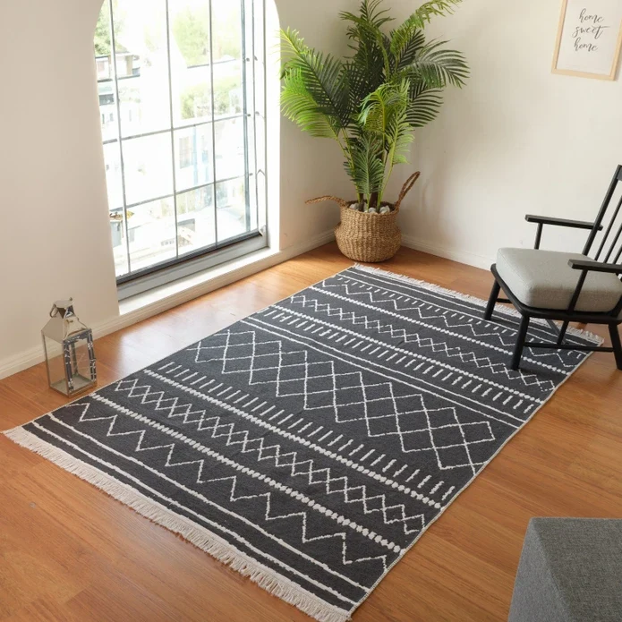 Kaşmir Halı 7/24 Kilim Jute Alter 120x180 cm KARACA