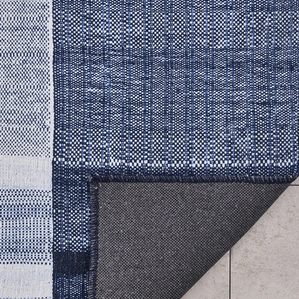 Tapis Kaşmir Halı Décoratif Art Trend Profond Bleu 180X280 KARACA