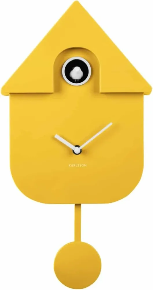 KARLSSON - Horloge CUCKOO Jaune
