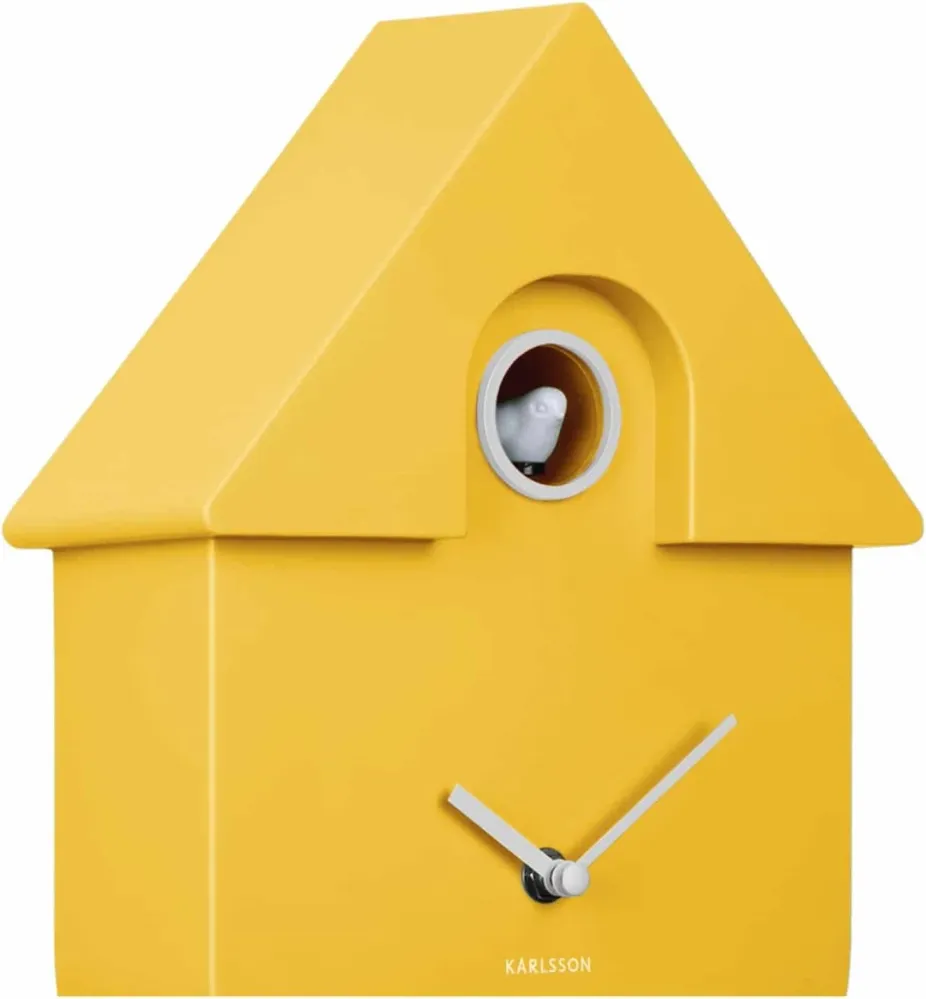 KARLSSON - Horloge CUCKOO Jaune