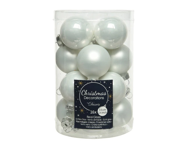 Kerstbal zilver