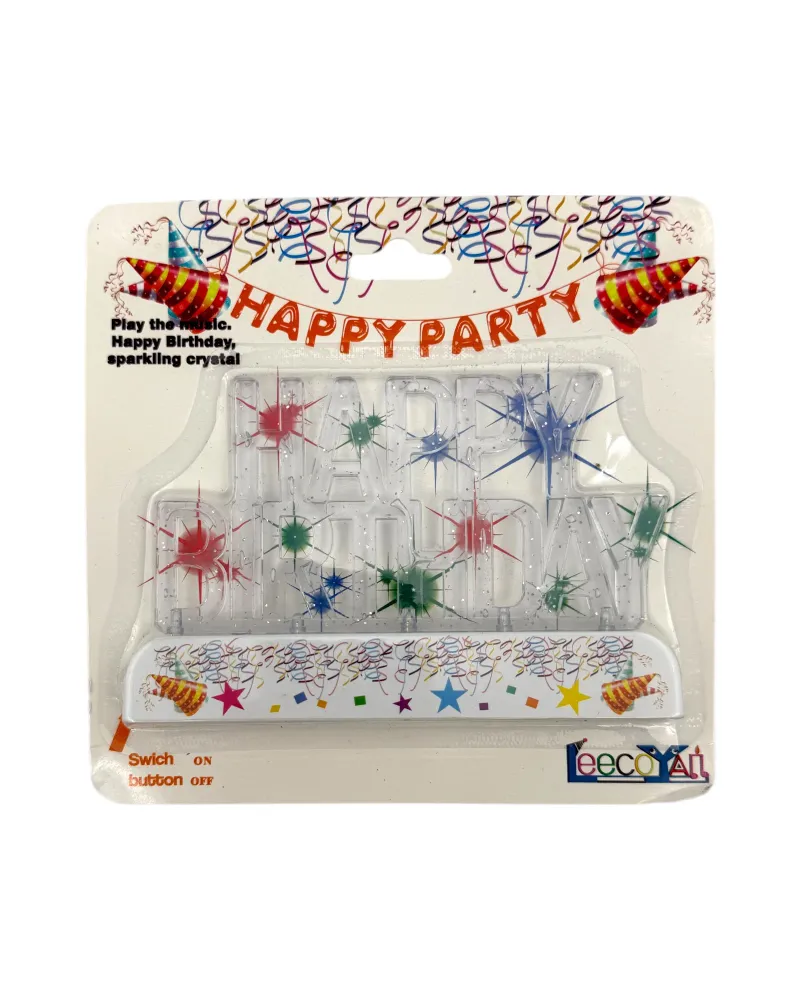 BIRTHDAY MUSICAL CAKE TOPPER Kitchen Depot