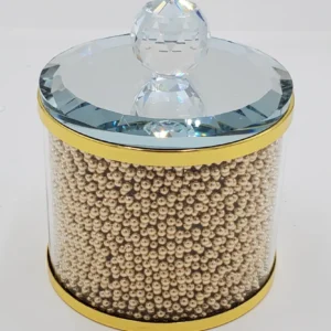 BOTE PEQUEÑO DE 6"x4" - DISEÑO DORADO Kitchen Depot
