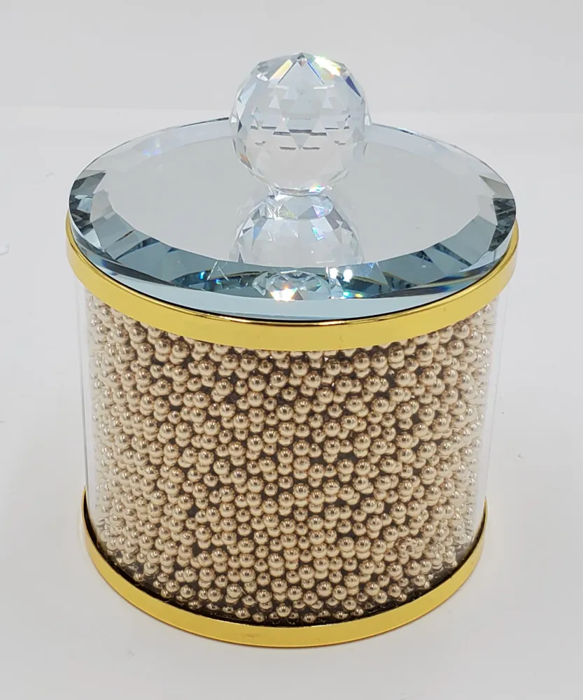 BOTE PEQUEÑO DE 6"x4" - DISEÑO DORADO Kitchen Depot
