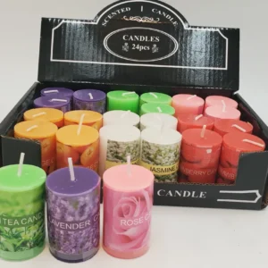 24 MINI VELAS DE FRUTAS/FLORES Kitchen Depot