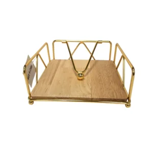 PORTA-SERVILLETAS DE 7" - DORADO Kitchen Depot