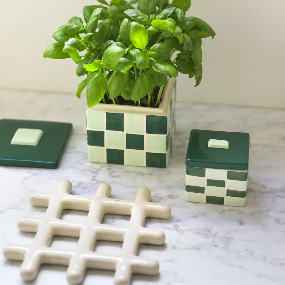 Grid - Dessous de Plat Beige Moucheté &Klevering