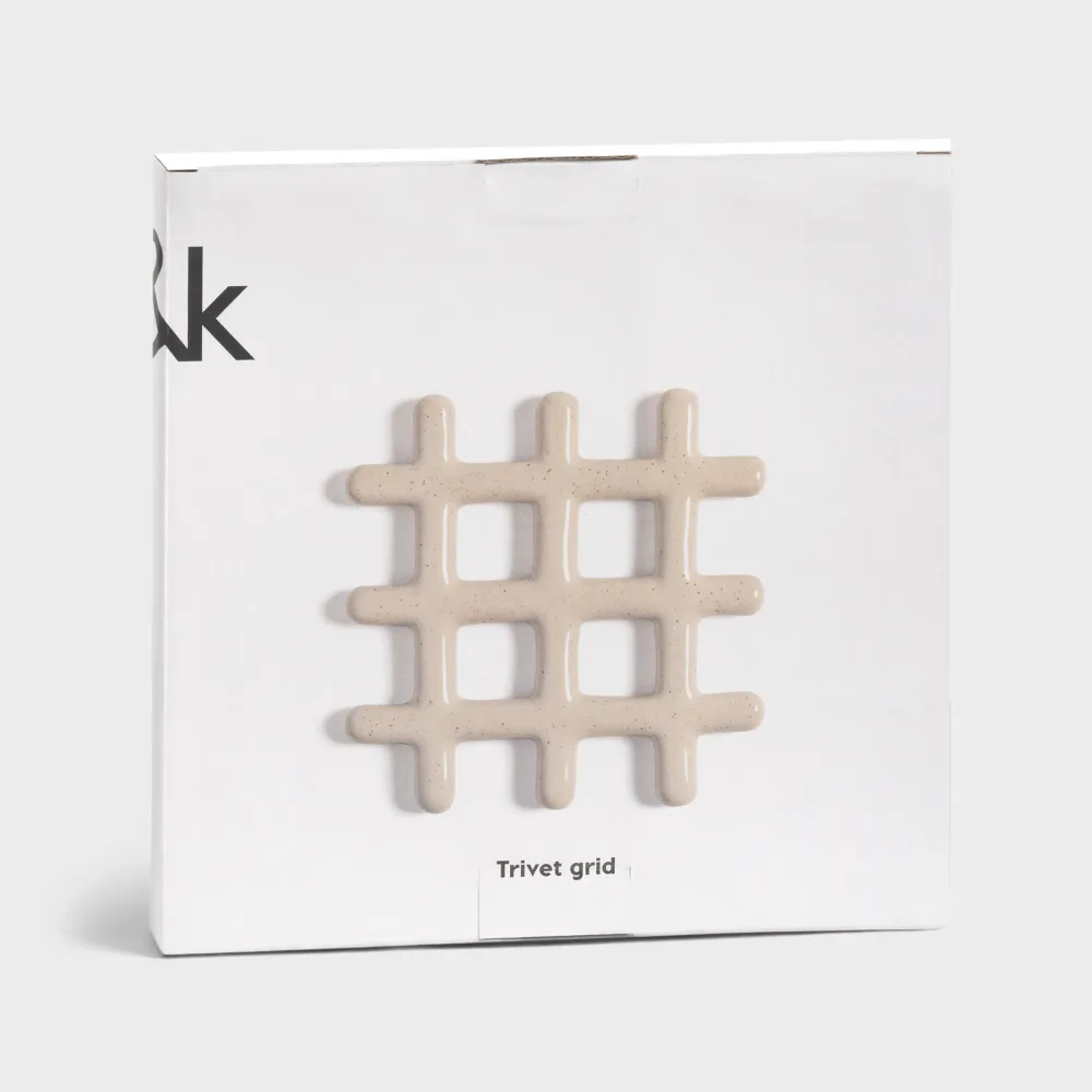Grid - Dessous de Plat Beige Moucheté &Klevering