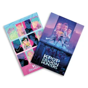 K-Pop Demon Hunters Poster Set Huntrix & Saja Boys