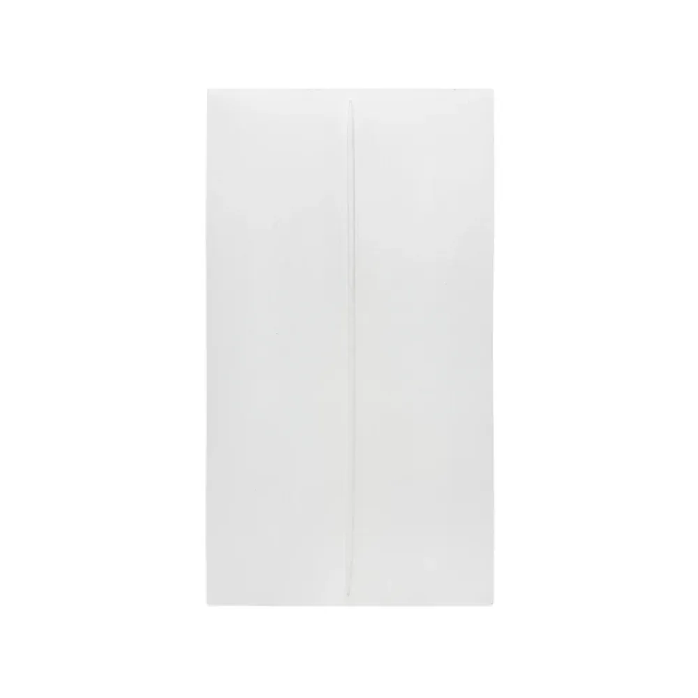 Kunstwerk Dune - L50 cm x H90 cm - Blanc - Sans cadre