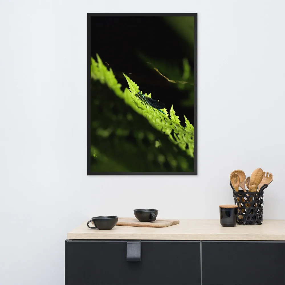 Affiche - Libellule verte Kuratoren von artlia