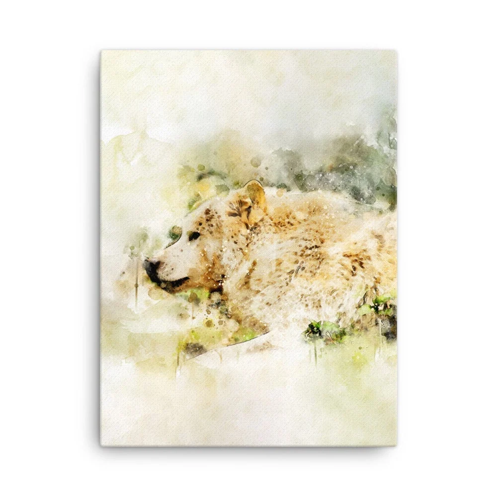 Loup - toile Kuratoren von artlia