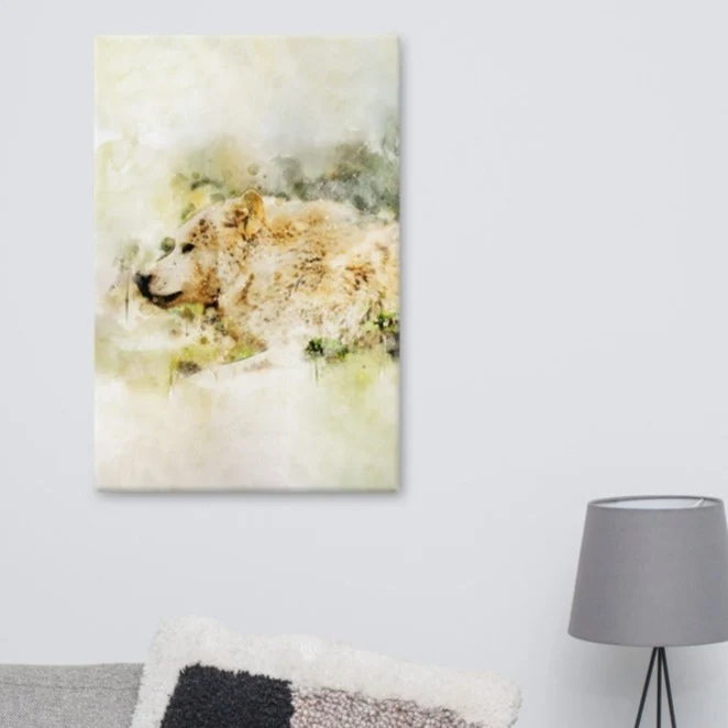 Loup - toile Kuratoren von artlia