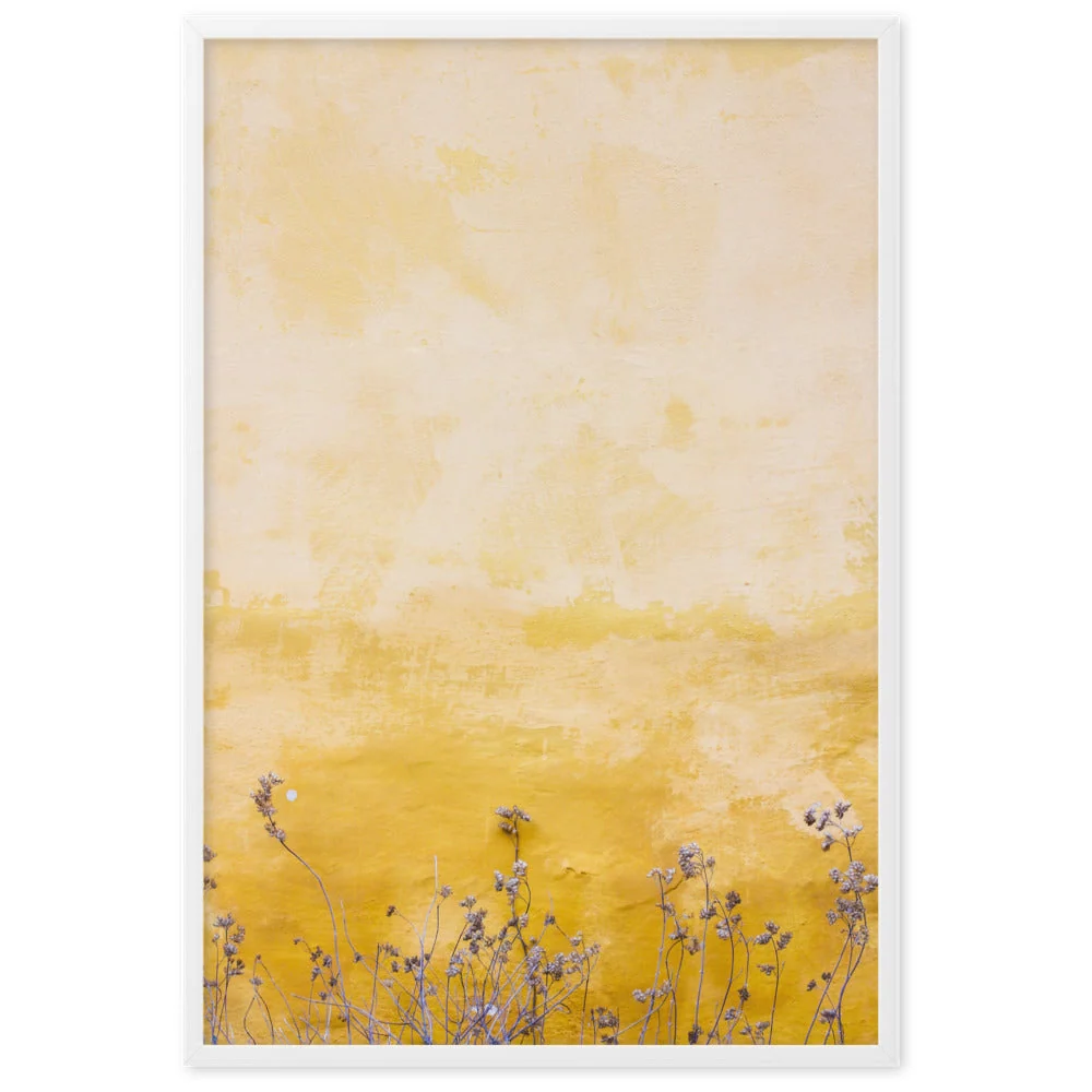 Mur jaune - affiche Kuratoren von artlia