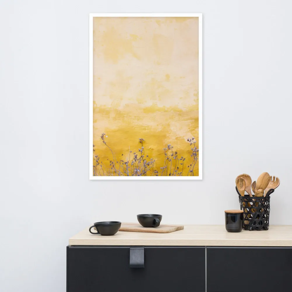 Mur jaune - affiche Kuratoren von artlia