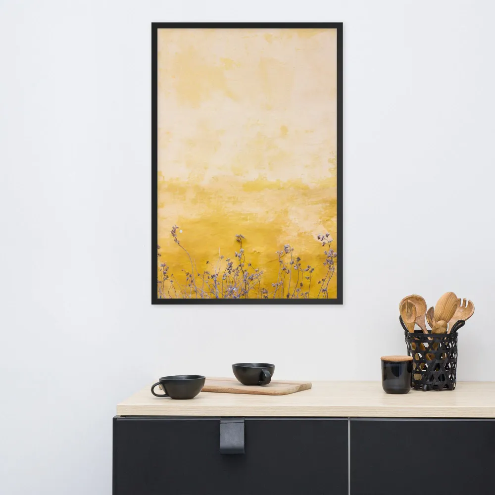 Mur jaune - affiche Kuratoren von artlia