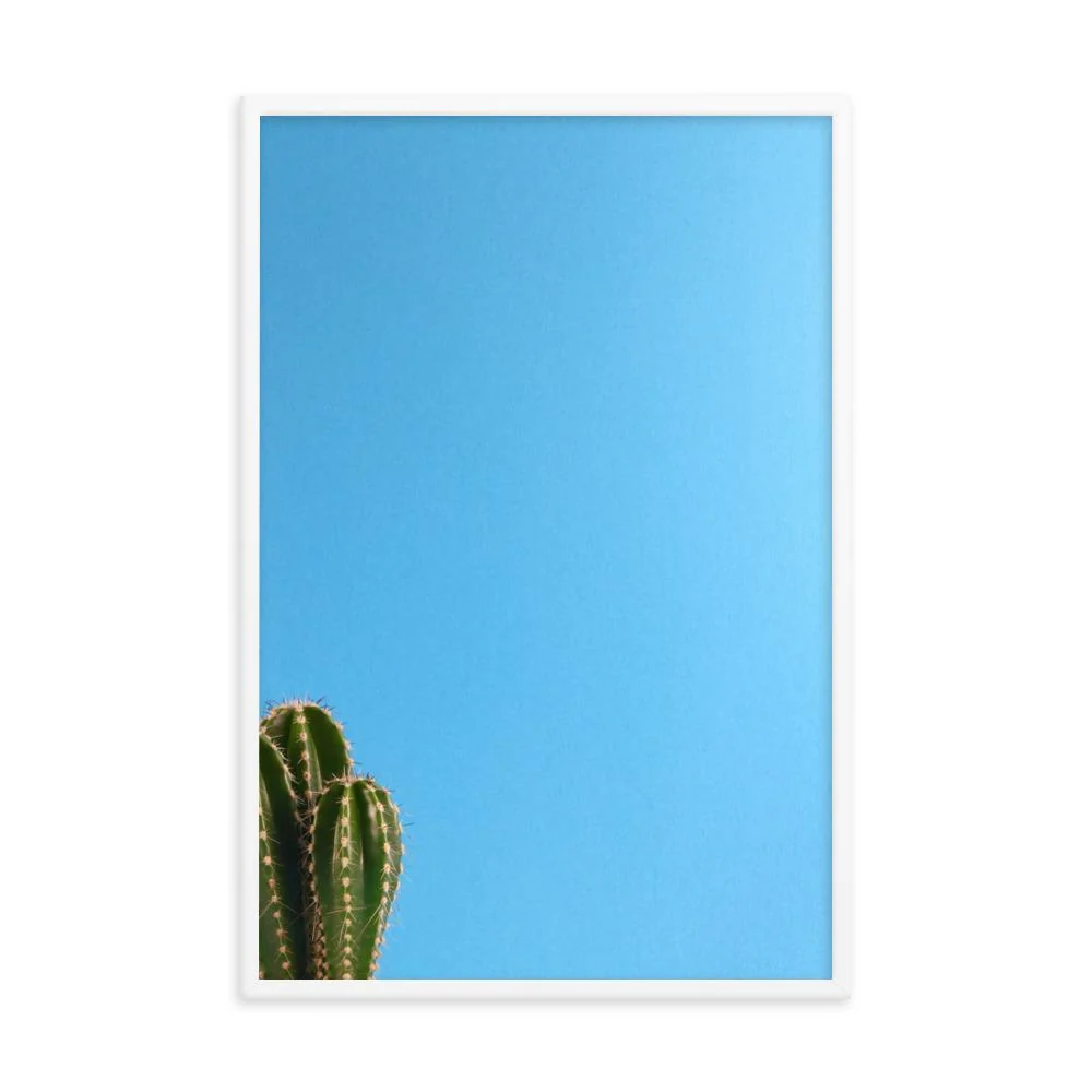 petit cactus - affiche dans un cadre Kuratoren von artlia