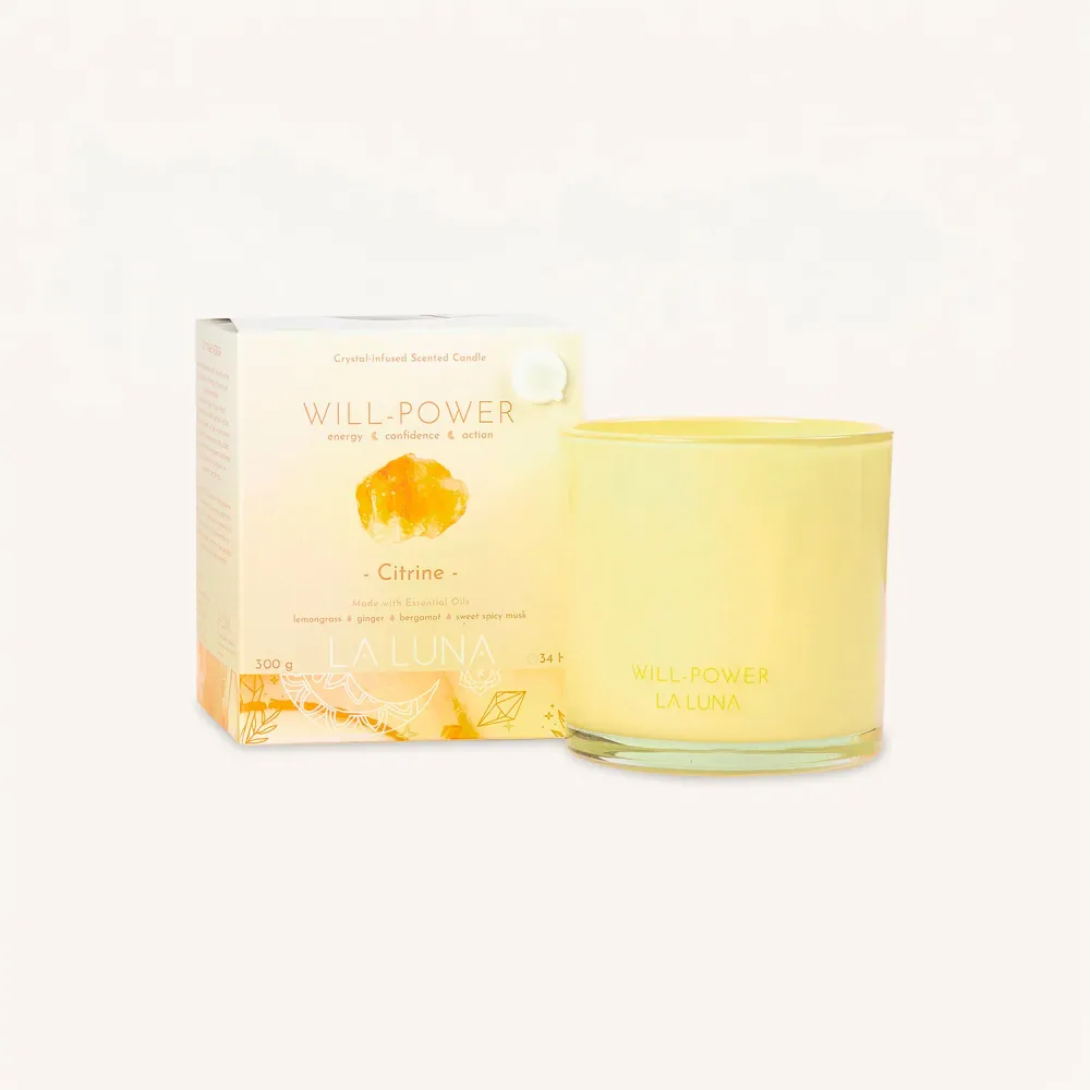 Bougie VOLONTÉ 300g La Luna