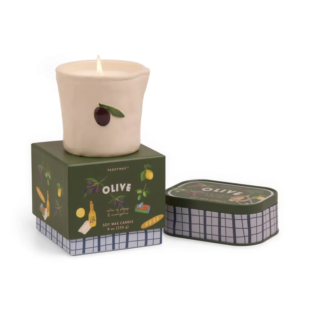 Bougie Olive 226g La sélection Beluga