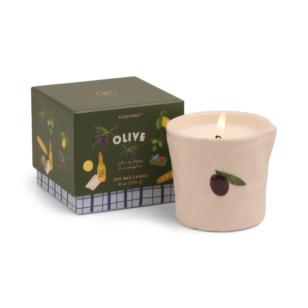 Bougie Olive 226g La sélection Beluga