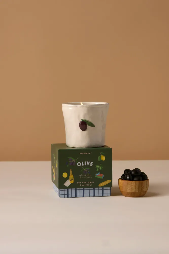 Bougie Olive 226g La sélection Beluga