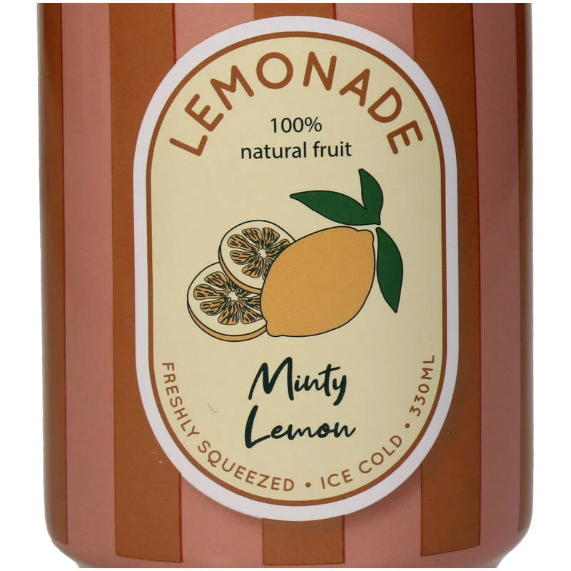 Vase canette Limonade Citron en faïence fine La sélection Beluga