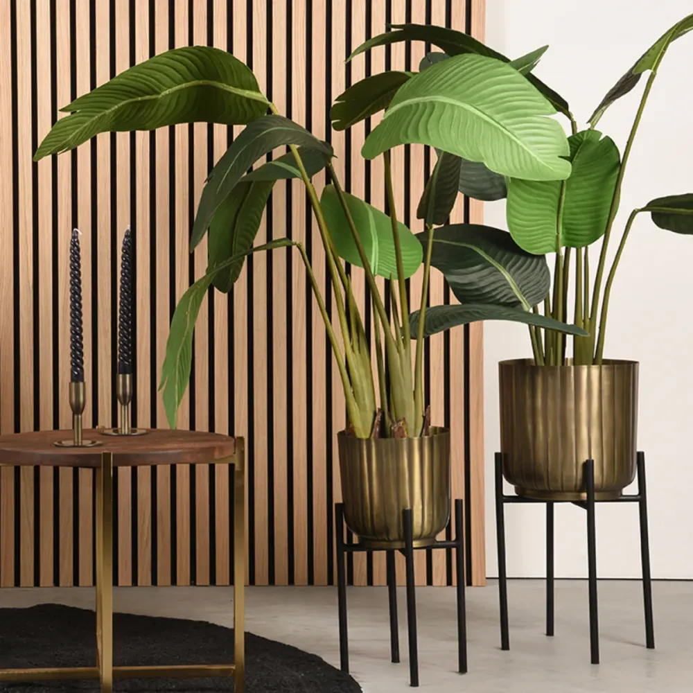 LABEL51 Supports de plantes - Or antique - Métal