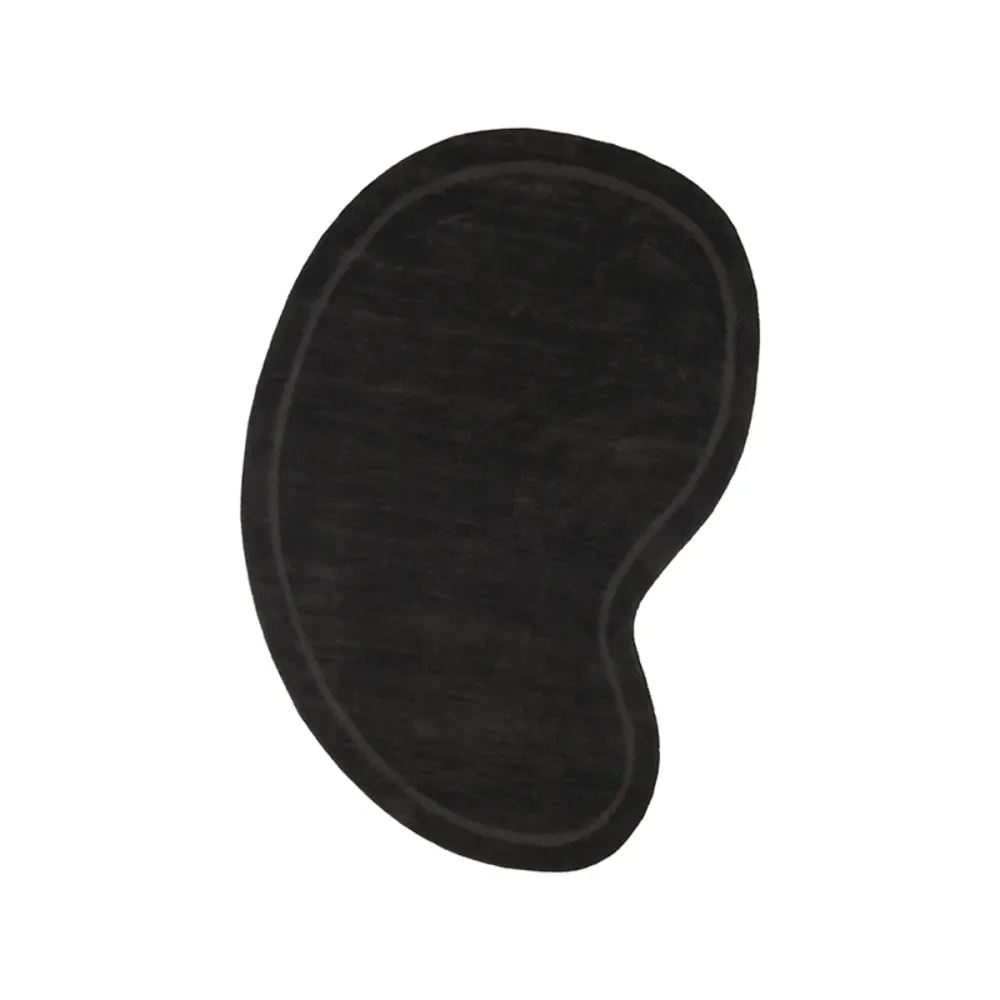 LABEL51 Tapis Mody - Anthracite - Synthétique - 160x230 cm