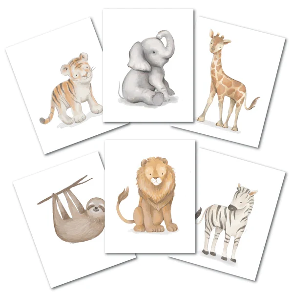 Aquarelle - Safari Jungle Lambs & Ivy