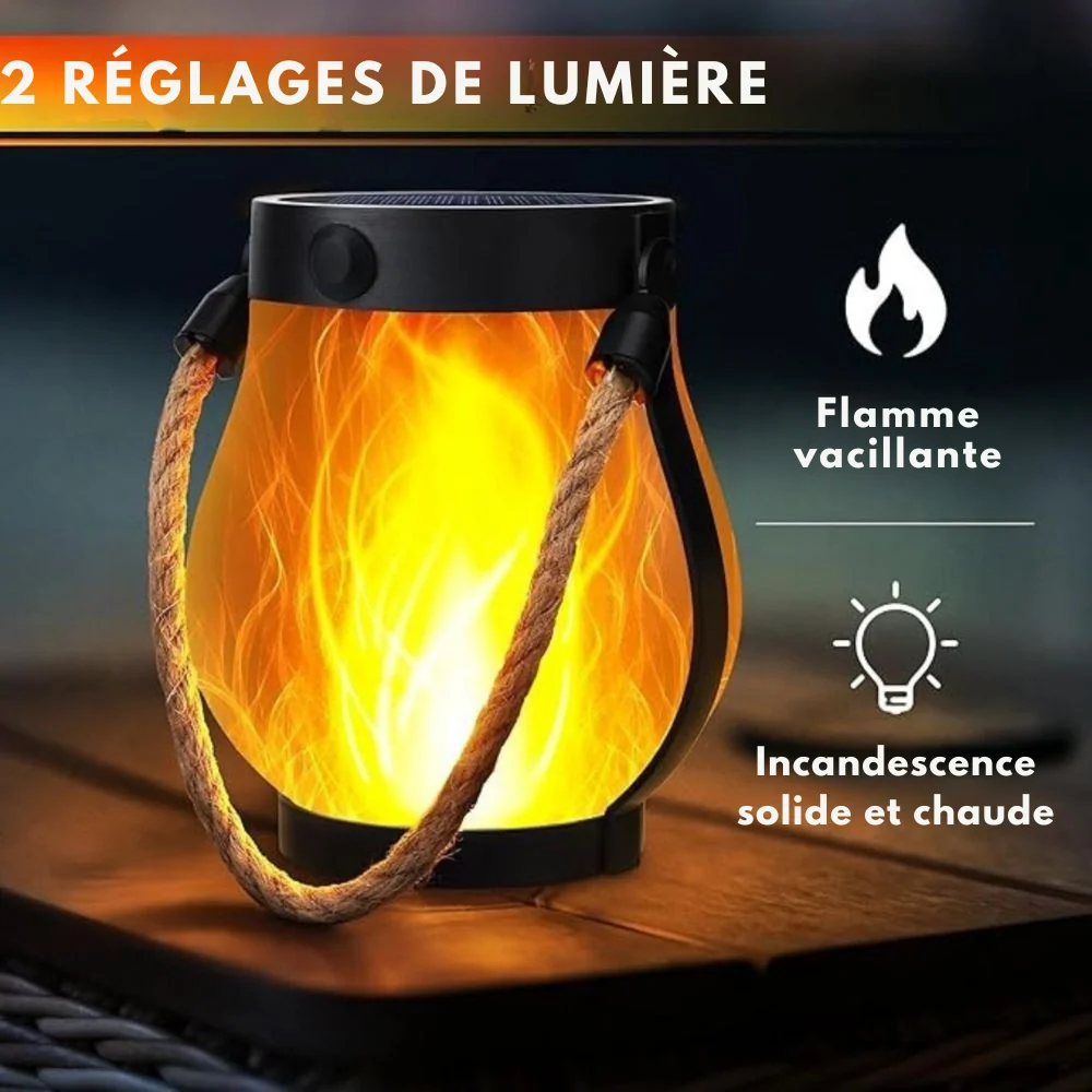 LanterneMagique™ | Lanterne avec effet flamme réaliste – lumière d'ambiance pour chaque environnement