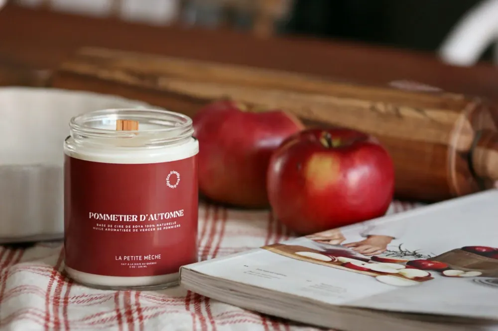 Chandelle Pommetier D'automne Lapetitemèche