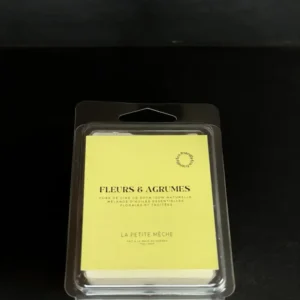 Cube De Cire Fleurs & Agrumes Lapetitemèche